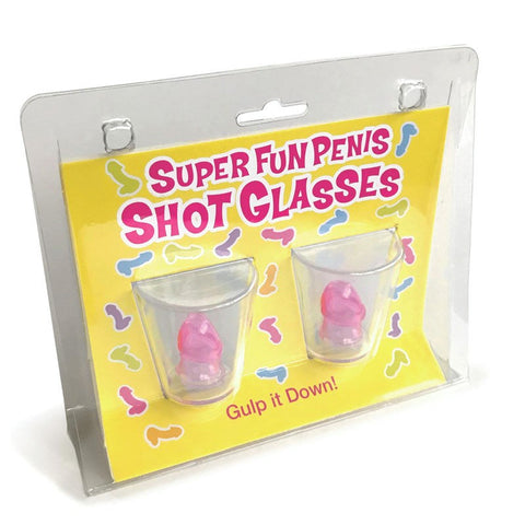 Super Fun Penis Shot Glasses Set of 2 Sex Game - Sex Games, Coupons and Tricks