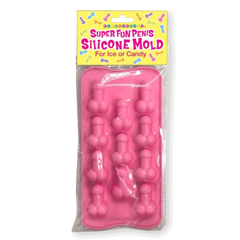 Super Fun Penis Silicone Ice Mould - - Bachelorette and Bucks