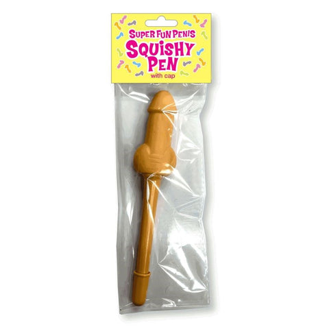 Super Fun Penis Squishy Pen Novelty Pen Bachelorette - Bachelorette and Bucks
