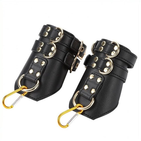 Suspension Wrist Cuffs Leather by BDStyle - Cuffs and Restraints