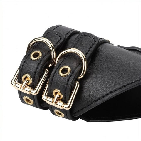 Suspension Wrist Cuffs Leather by BDStyle - Cuffs and Restraints