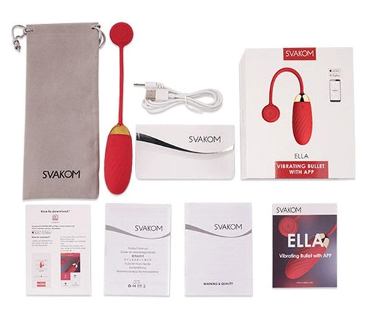 Svakom Ella - Wireless Vibrating Egg for Intimate Pleasure