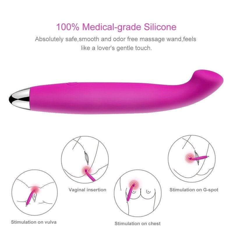 Svakom Sara Flexible Head Vibrator - - Waterproof Vibrators