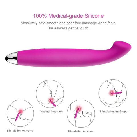 Sara Flexible Head G Spot Vibrator by Svakom - Waterproof Vibrators