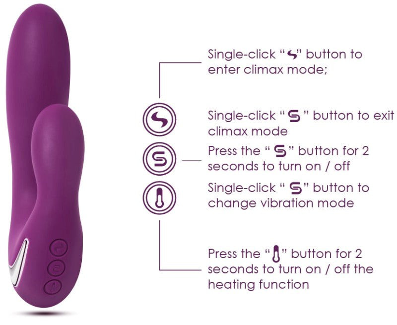 Svakom Vesper Warming VIbrator - - Waterproof Vibrators