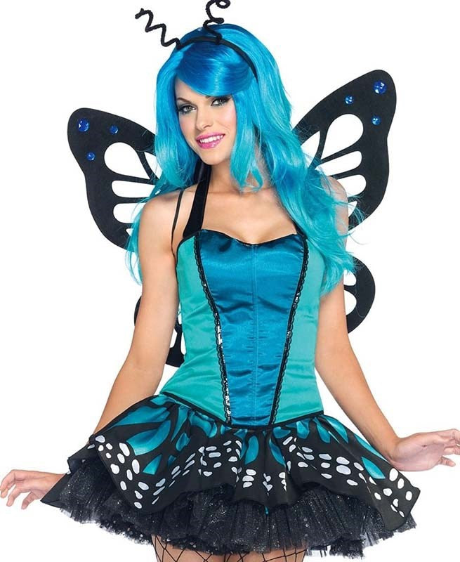 Swallowtail Butterfly Costume - - Fancy Dress Ups