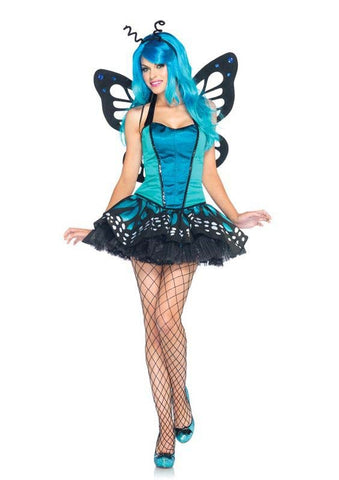 Swallowtail Butterfly Costume by Leg Avenue - Fancy Dress Ups
