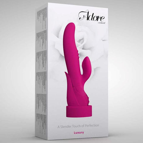 Swan Adore Luxury Rabbit Vibrator by BMS Factory - Rabbit Vibrators