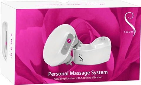 Swan Opalescent Massage Delight by BMS Factory - Luxury Sex Toys