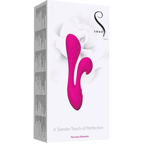Swan The Silhouette Rabbit Vibrator by BMS Factory - Rabbit Vibrators