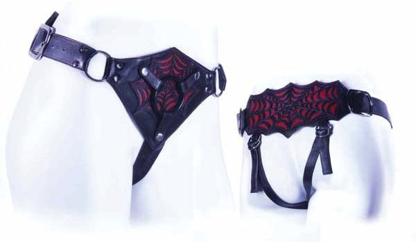 Tantus Black Widow Harness - - Strap On Sextoys