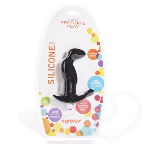 Black Prostate Health Vibrator by Tantus - Prostate Toys