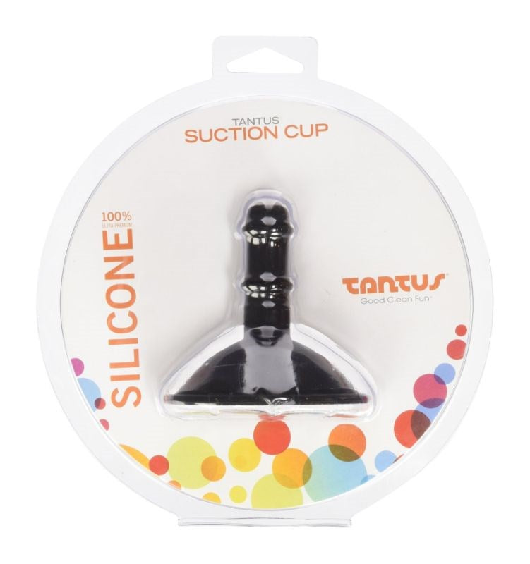 Tantus Suction Cup Accessory Black - - Vibrator Accessories