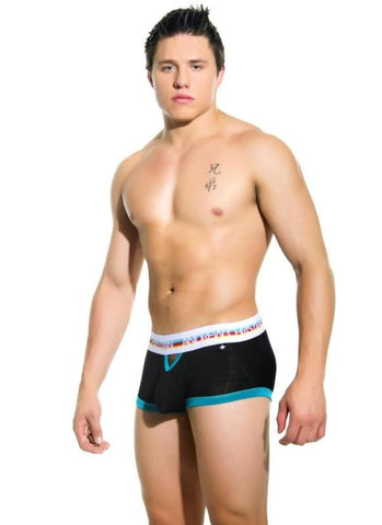 Teaser Boxer Black Large by Andrew Christian - Mens Briefs And Boxers