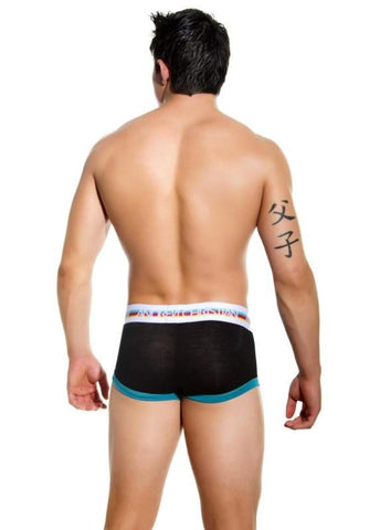 Teaser Boxer Black Large by Andrew Christian - Mens Briefs And Boxers