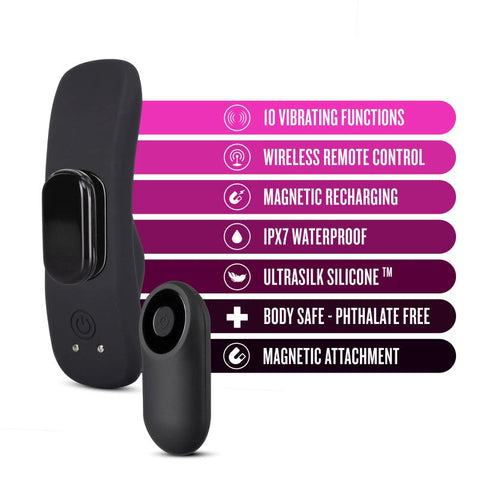Temptasia Panty Vibe w/ Remote Control by Blush Novelties - Remote Control Vibrators