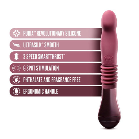 Temptasia Trixie Thrusting Dildo by Blush Novelties - Vibrating Dildos