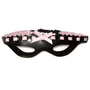 Temptations Direct Leather Mask with Stylish Lace - - Fancy Dress Ups