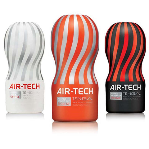 Air Tech Reusable Male Masturbator by Tenga - Masturbators and Strokers