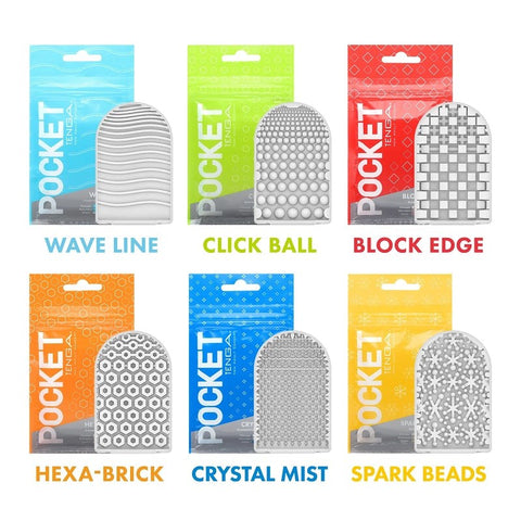 Pocket Tenga Block Edge Masturbator by Tenga - Masturbators and Strokers