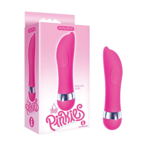 The 9's Pinkies, Dolphy 4.5'' Vibrator by Icon Brands - G-Spot Vibrators