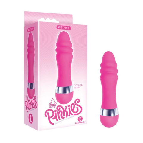 The 9s Pinkies Ridgy G-Spot Vibrator by Icon Brands - G-Spot Vibrators