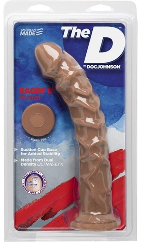 The D Ragin D Caramel 10 Inch - - Realistic Dildos