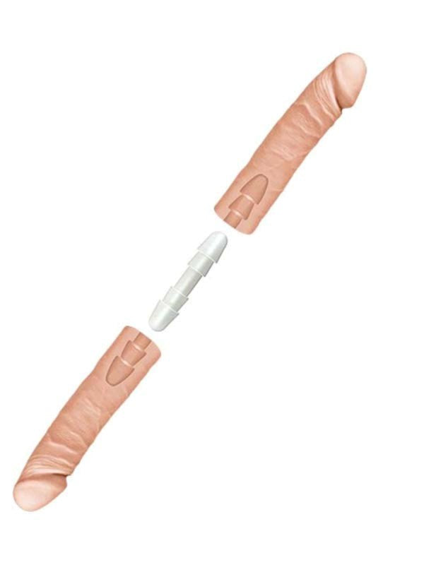 The D The Double D 16 Inch Vanilla - - Realistic Dildos