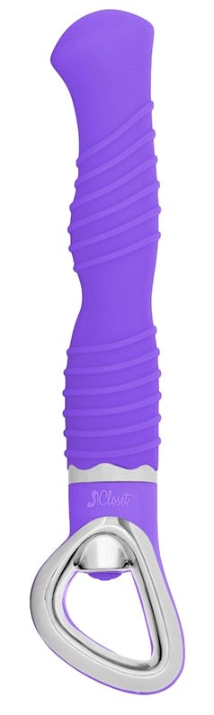 The Ellie G Bendable Ribbed - - G-Spot Vibrators