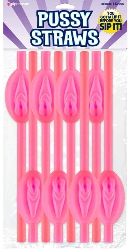 The Original Pussy Straws 8 pack - - Sex Games, Coupons and Tricks