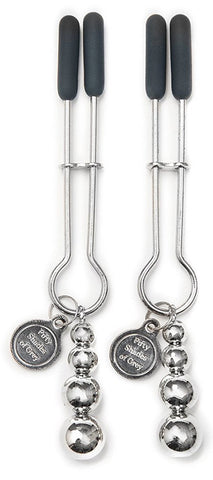 The Pinch Adjustable Nipple Clamps by Lovehoney - Nipple and Clit Clamps