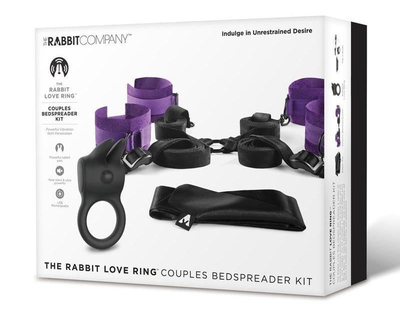 The Rabbit Love Ring Couples Bedspreader Kit - - Sex Kits