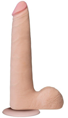 The Realistic Slim Cock With Balls UR3 Flesh 9 Inch - Realistic Dildos