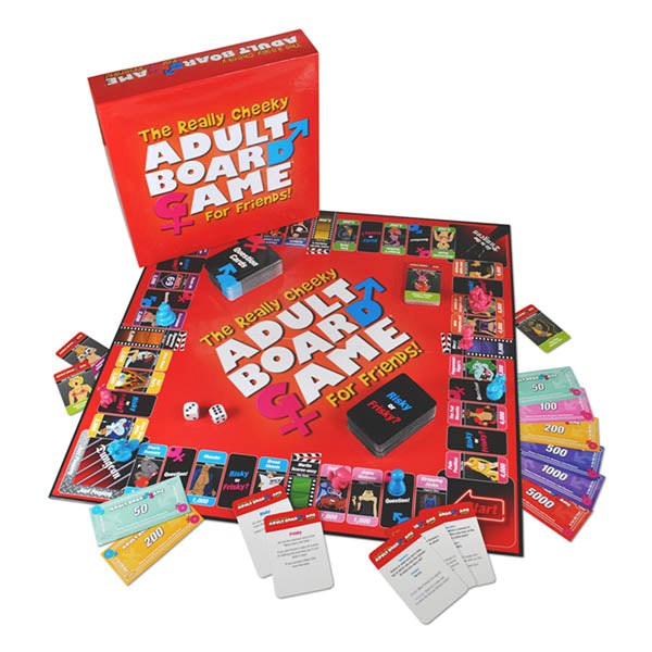 The Really Cheeky Board Game For Friends - - Sex Games, Coupons and Tricks