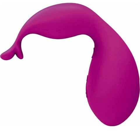 Swan Kiss Teal Rechargeable Vibrator by BMS Factory - Luxury Sex Toys