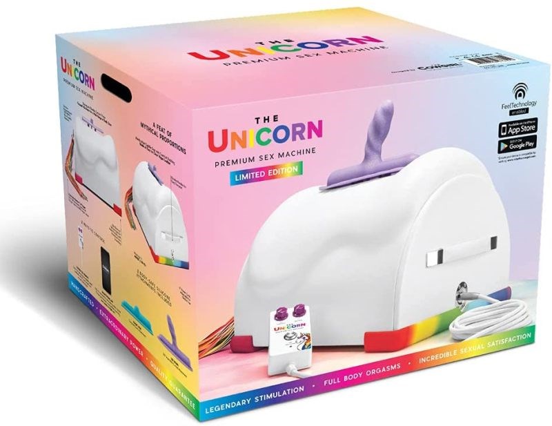 The Unicorn Premium Sex Machine - - Remote Control Vibrators