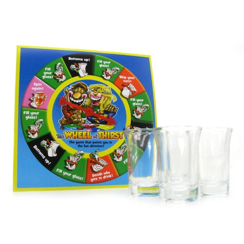 The Wheel of Thirst Adult Card Game by Kheper Games - Sex Games, Coupons and Tricks