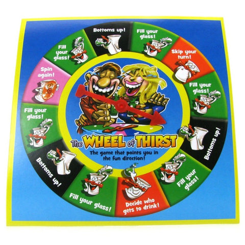 The Wheel of Thirst Adult Card Game by Kheper Games - Sex Games, Coupons and Tricks