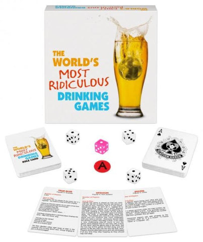 The World's Most Ridiculous Drinking Games by Kheper Games - Sex Games, Coupons and Tricks
