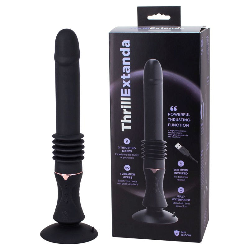 Thrill Extanda Thrusting Vibrator - - G-Spot Vibrators