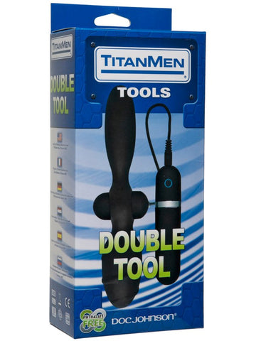 Titanmen Double Tool Prostate Massager Rechargeable - Prostate Toys