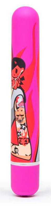 tokidoki Pyro Girl Power Vibe 7 Function Classic Vibrator - - Personal Massagers