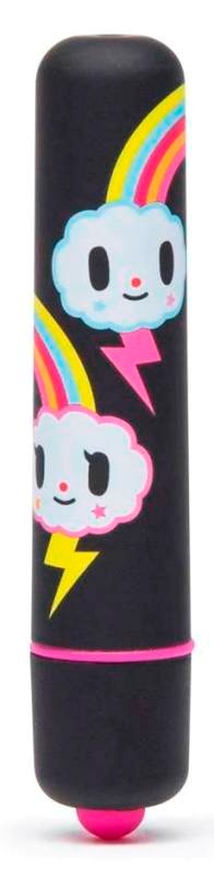 tokidoki Rainbow Mini Vibe Single Speed Mini Bullet - - Personal Massagers