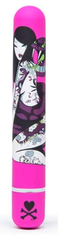 tokidoki Serpentia Girl Power Vibe 7 Function Classic Vibrator - - Personal Massagers