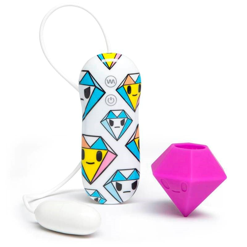 tokidoki Solitaire Petal Vibe 7 Function Clitoral Vibrator - - Clit Ticklers and Pulsators