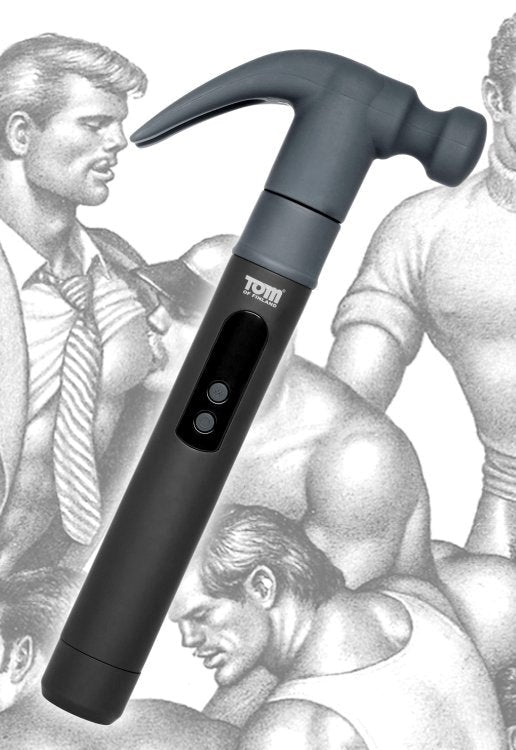 Tom of Finland Night Stick and Hammer 2 Interchangeable Heads - - Non-Realistic Dildos