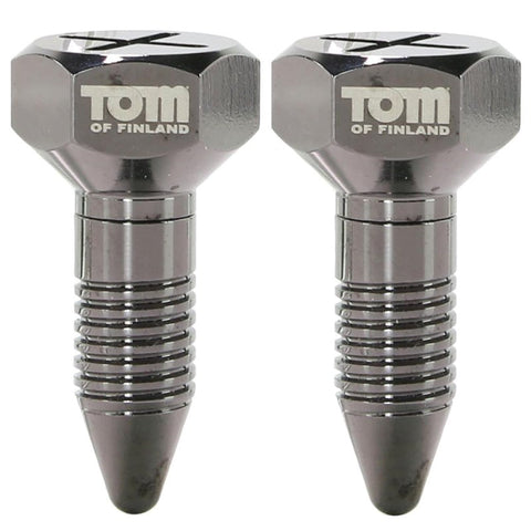 Screw U II Magnetic Nipple Clamps by Tom of Finland - Nipple and Clit Clamps