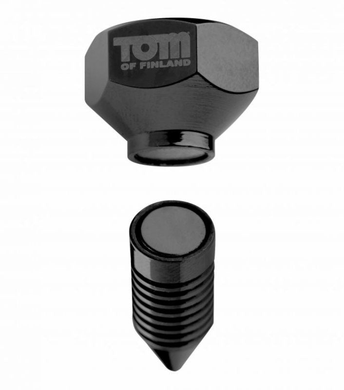 Tom of Finland Screw U II Magnetic Nipple Clamps - - Nipple and Clit Clamps