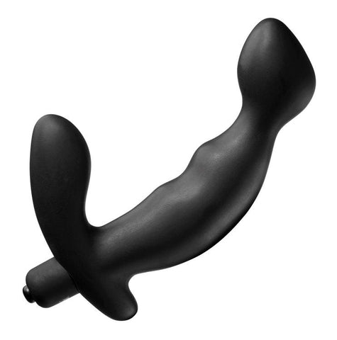 Tom Of Finland Silicone P-Spot Vibrator by XR Brands - Prostate Toys