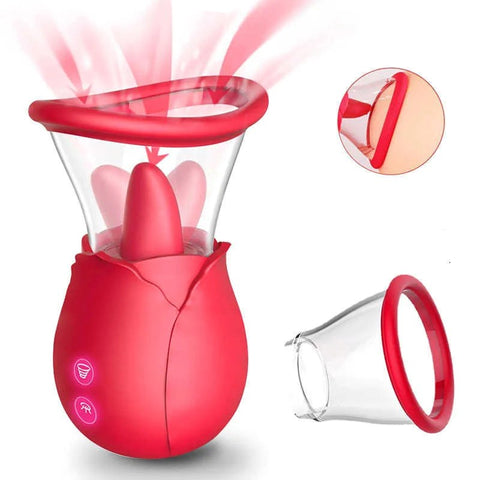 Tongue Licking Silicone Clit Pump by BDStyle - Clit Ticklers and Pulsators